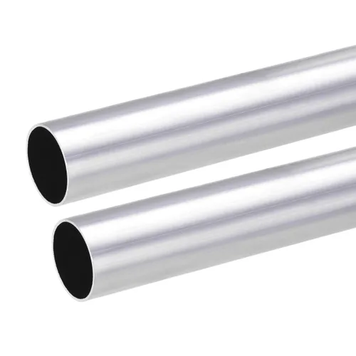 Miniatura 22 de uxcell Tubo redondo de aluminio 6063, 1.102 in OD 1.024 in Diámetro interior 11.811 in Longitud Tubo recto inconsútil 2 PC