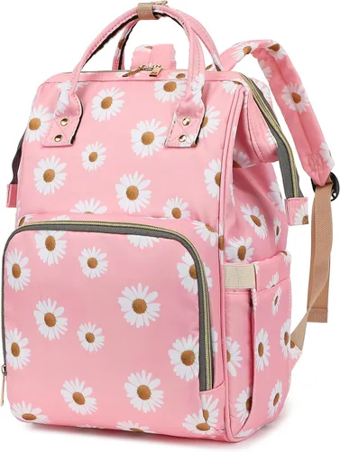 Miniatura 15 de Mochila de mariposa para laptop para mujeres y hombres, mochila escolar universitaria de 15.6 pulgadas para trabajo, escuela, viajes, negocios