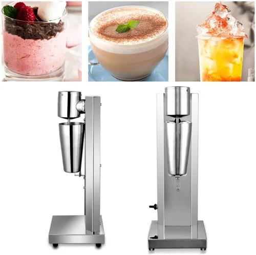 Miniatura 2 de Máquina comercial de batido de acero inoxidable, mezclador de bebidas, 110 V, 60 Hz, máquina de helados, exprimidores de batidos para té con leche