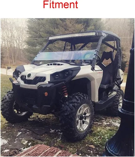 Miniatura 7 de XTMOTO Soporte de montaje para barra de luz LED de 42 pulgadas compatible con UTV 2014-2021 Can-Am Maverick XRS Commander 1000 800