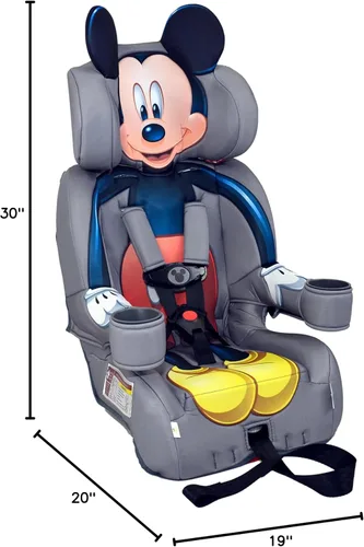 Miniatura 8 de KidsEmbrace 2-in-1 Car Seat Forward-Facing Harness (26.5–65 lbs) & Booster Mode (40–100 lbs) Latch Premium Fit with Multi-Position Headrest