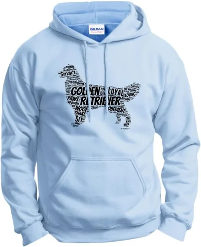 Miniatura 14 de ThisWear Golden Retriever Word Art - Sudadera con capucha para perro y cachorro
