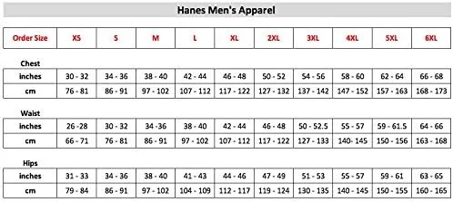 Miniatura 5 de Hanes - Sudadera para hombre con capucha de vellón EcoSmart de mezcla de algodón sin botones ni cremallera