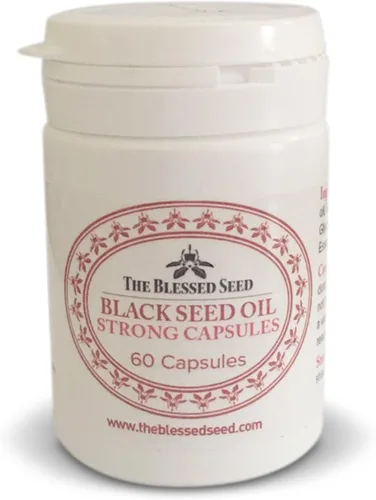 The Blessed Seed Cápsulas de aceite de semilla negra fuerte 60x500g Cápsulas