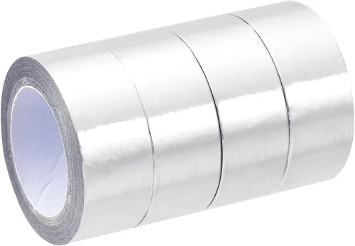 Miniatura 10 de PATIKIL Cinta adhesiva metálica Washi de 0.591 in x 16.4 ft, 4 unidades de papel de arte para espejo, autoadhesivas, para bricolaje, manualidades