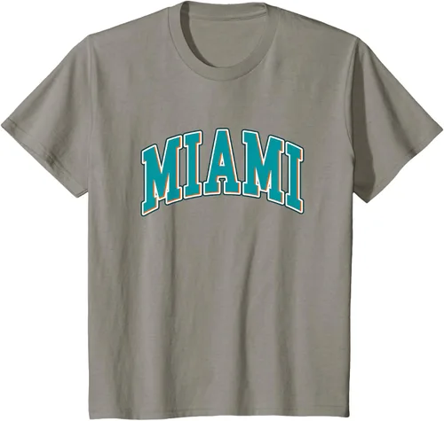 Miniatura 28 de Miami - Hometown Pride - Diseño retro - Camiseta clásica