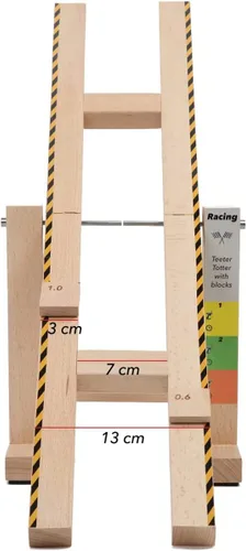 Miniatura 3 de Balance Challenge RC Crawler Obstáculo 1/18 1/24 Escala Actualizaciones Teeter Totter RC Course Track (no incluye camión)