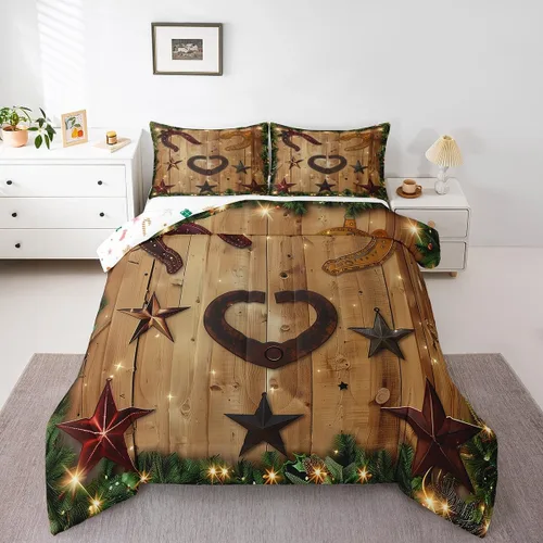 Miniatura 24 de Erosebridal Juego de edredón de robot tamaño Queen, juego de ropa de cama de decoración de robot espacial para dormitorio de niños y niños, juego