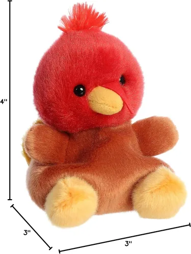 Miniatura 7 de Aurora® Adorable animal de peluche Palm Pals™ Aspen Turkey™, divertido peluche coleccionable para niños y adultos, perfecto para decorar