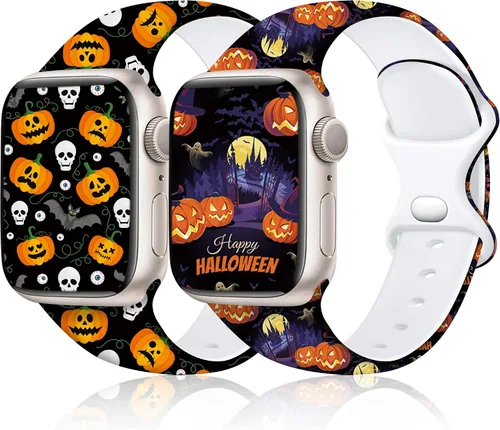 Miniatura 18 de Dressy Designer - Correa de silicona para orgullo compatible con Apple Watch para mujeres y hombres de 38/40/41/42/44/45/46/1.929 in, correas