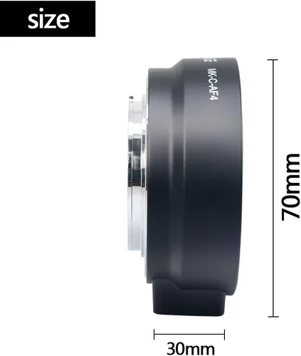 Miniatura 7 de MK-C-AF4 Adaptador electrónico de montaje automático EOS M para Canon EF/EF-S D/SLR para cámaras Canon EOS M, incluido EOS M100 M50 M6 M5 M3 M2 M1