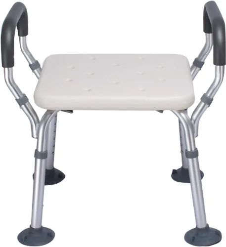 Asientos de baño para adultos discapacitados | Silla de ducha de movilidad | Asiento de banco de baño blanco | taburetes de ducha para sentarse |