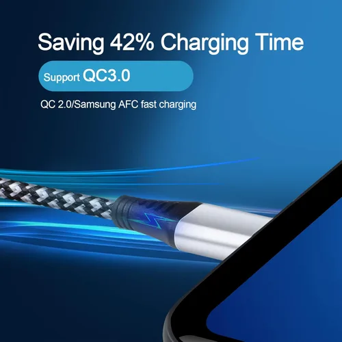 Miniatura 4 de Cable USB C de 3 pies, cargador de teléfono Android tipo C, cable de carga rápida para Samsung Galaxy A17 A56 A36 A16 S25 S24 S23 Ultra Z Flip6