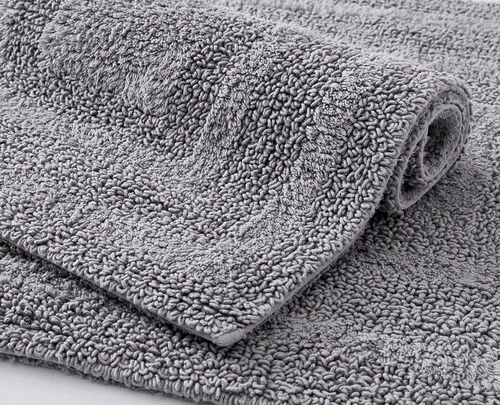 Miniatura 4 de Eddie Bauer - Alfombra de baño, alfombra de pasillo de algodón 100% suave afelpado con mechones, altamente absorbente, de secado rápido