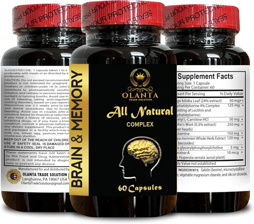 Miniatura 2 de Mind Matrix - Memoria, enfoque y apoyo al envejecimiento, nutrición cerebral, refuerzo cerebral para memoria y enfoque, aumenta el rendimiento