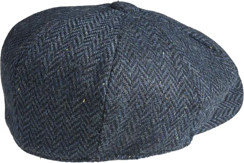Miniatura 3 de Peaky Blinders Gorra plana de lana estilo Newsboy de 8 piezas para hombre