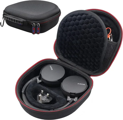 Digicharge Funda de transporte para Sony WH-CH520 / WH-CH510 / MDR-ZX110, JBL Live 680NC / Tune 520BT / 510BT Auriculares inalámbricos Bluetooth