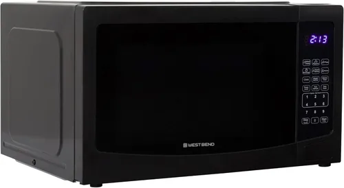 Miniatura 9 de Horno microondas West Bend de 700 vatios, diseño compacto de encimera con 6 configuraciones precocinadas, descongelamiento rápido, panel de control