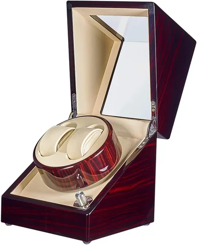 Miniatura 2 de JQUEEN - Bobinador de reloj doble con silencioso motor japonés Mabuchi, S