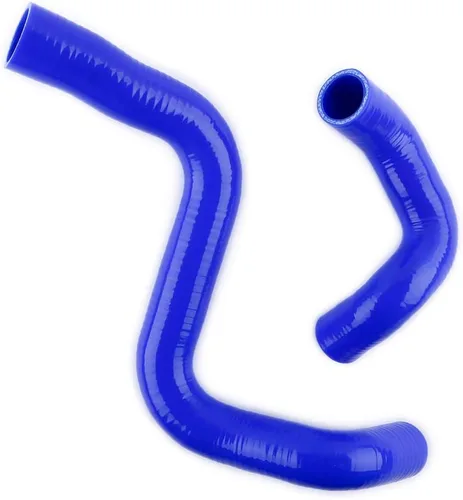 Miniatura 2 de JOIUYOLJ Kit de manguera de radiador de refrigerante de silicona de 3 capas para ASTRA ZAFIRA GSI SRI Z20LET 2.0T TURBO (negro)