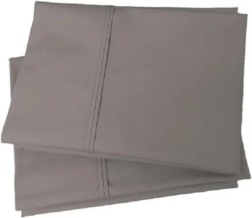 Miniatura 20 de Royal Tradition Cool and Crisp Percale Cotton 4pc Sheet Set (Full Size, Blue) Made in USA Breathable Classic Bed Sheets