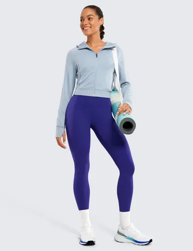 Miniatura 46 de CRZ YOGA - Butterluxe Leggings de cintura alta para mujer, leggings de entrenamiento, pantalones extrasuaves para hacer yoga o descansar, 28 pulgadas