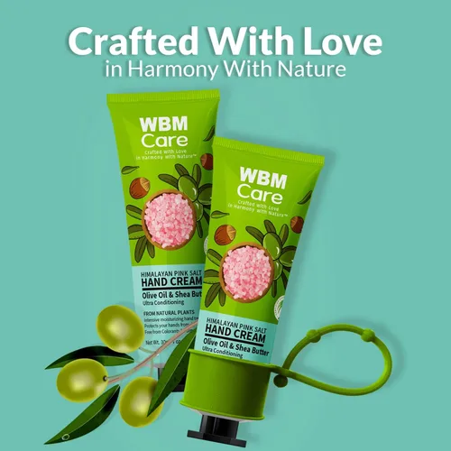 Miniatura 3 de Natural Solution Crema de manos, hidratante y acondicionadora, rica en sal rosa del Himalaya, hidratante con aceite de oliva y manteca de karité