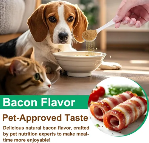 Miniatura 8 de Suplemento de hongos en polvo para perros y gatos, 11 complejos beneficiosos de hongos para apoyo inmunológico, protección celular, salud cardíaca