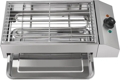 Miniatura 6 de Parrilla eléctrica de 110 V, 1800 W, parrilla eléctrica de acero inoxidable para interiores, parrilla de fiesta, parrilla eléctrica de barbacoa