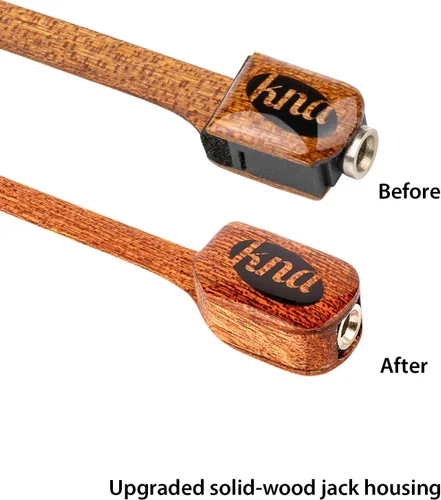 Miniatura 5 de KNA SG-1 Pastilla piezoeléctrica montada en puente para guitarra acústica, cuerda de acero, tono natural, país, folk, rock, ligero, desmontable