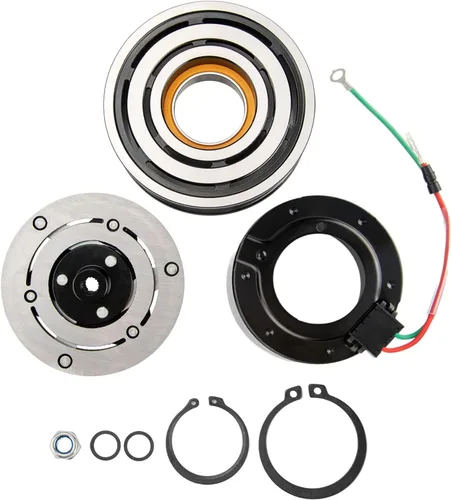 Miniatura 10 de 58544 Kit de embrague de compresor A/C de repuesto para Rogue 2008-2014 Rogue Select 2014-2014, kit de embrague de compresor de CA bobina de polea