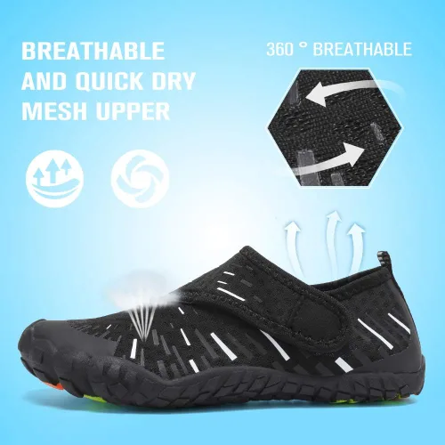 Miniatura 3 de CIOR Zapatos acuáticos para niños y niñas, tenis deportivos acuáticos, ligeros, deportivos de secado rápido (bebéniño pequeñoniño grande)
