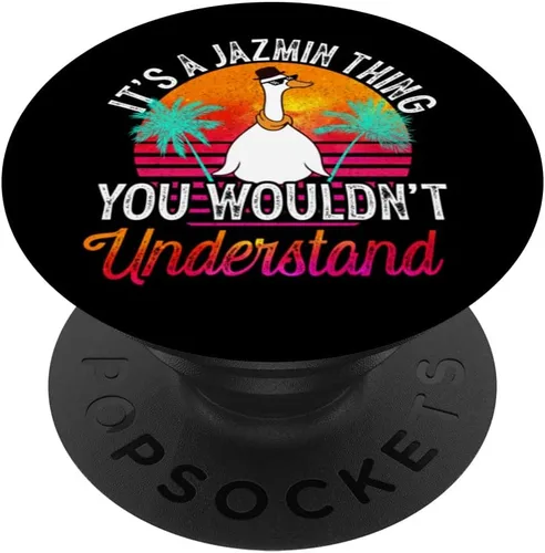 It's A Jazmin Thing You Wouldn't Understand Funny Jazmin PopSockets Swappable PopGrip