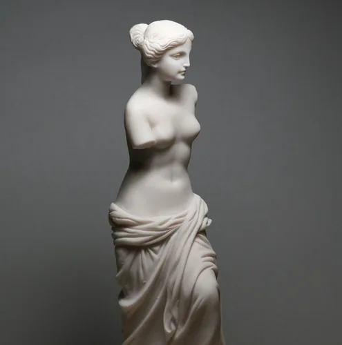 Miniatura 9 de Afrodita Venus De Milo Diosa de la Belleza Estatua de Alabastro Escultura Desnuda Mujer