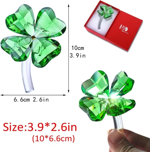 Miniatura 5 de HDCRYSTALGIFTS Juego de 2 figuras coleccionables de ángel guardián de cristal, adornos de ángel de cristal de 2.5 pulgadas para Navidad, Acción
