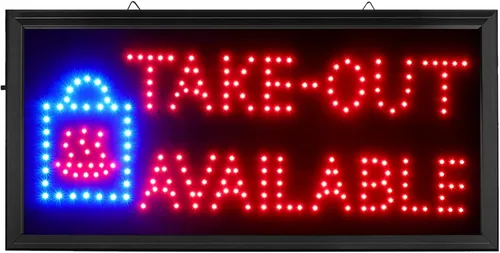 Miniatura 4 de Letrero de luz de neón LED con animación de encendido/apagado y encendido/apagado, dos interruptores para negocios (letrero de barra L02)