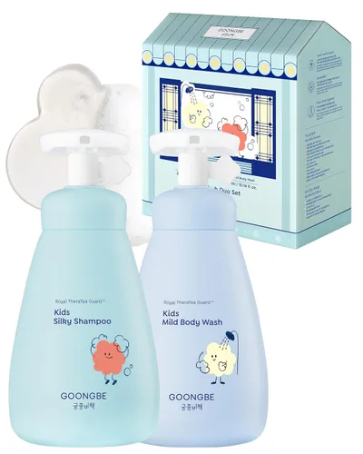 Miniatura 12 de GOONGBE Kids Fresh Champú – Limpieza profunda del cuero cabelludo graso para niños activos – Purificación micelar con extracto de moringa – Sin