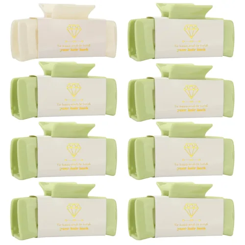 Miniatura 8 de 8 piezas de regalos de propuesta para dama de honor, juego de 8 pinzas de cabello de 10.4 cm cuadrados para despedida de soltera, ideas de regalo