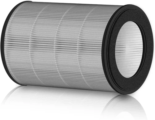 Miniatura 3 de DR-HPA019 Filtro HEPA de repuesto compatible con ventilador de torre Dreo purificador MC710S, filtración de 2 etapas True HEPA H13, 2 en 1 de alta
