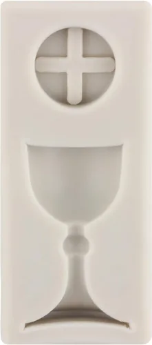 Miniatura 8 de Sijiangmold Molde de silicona cruzada para comunión, cáliz, paloma, fondant, bautismo, pastel, para bautismo, fiesta, decoración de pasteles