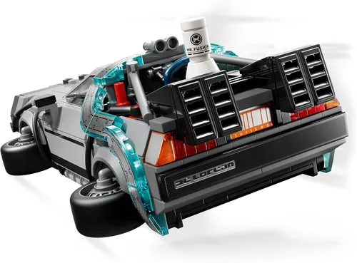 Miniatura 7 de LEGO Speed Champions Máquina del Tiempo de Regreso al Futuro - Juguete de construcción para niños, juguete de coche de simulación y exhibición con 2
