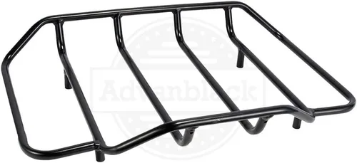 Miniatura 5 de Advanblack Portaequipajes para maletero Harley Hard Tour, paquete de maletero Air Wing Tour, estante superior para Harley Touring Street Glide Road