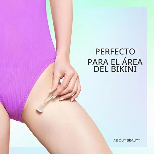 Miniatura 3 de Acerca de las afeitadoras de bikini corporal: 3 afeitadoras de belleza suaves, maquinilla de afeitar de acero japonesa ideal para afeitar, exfoliar