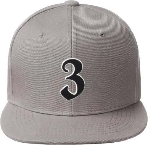 Miniatura 714 de Daxton Gorra clásica con visera de billete plano con letras del alfabeto inglés antiguo de la A a la Z