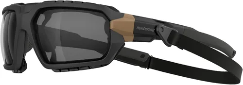 Miniatura 9 de HTS HUNTERSKY Ballistic Tactical ANSI Z87.1+ Impact Protection Anti Fog Shooting Glasses Military Grade Airsoft Range Gris negro