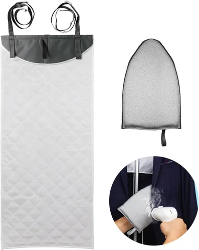 Almohadilla de vapor sobre la puerta + guantes para soporte de vapor de mano para ropa, almohadilla de prensa de puerta para, alfombrilla de Guantes