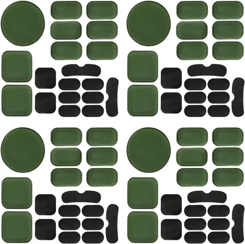Miniatura 11 de Almohadillas universales para casco Airsoft, kit de almohadillas de espuma de repuesto para casco rápido, mich/ACH/USMC/PASGT