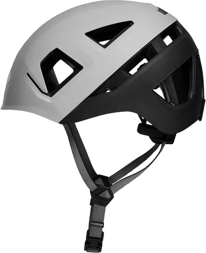 Miniatura 4 de BLACK DIAMOND Casco Capitan Construcción de doble espuma Cobertura duradera Casco ajustable, ventilado para escalada en roca y montañismo