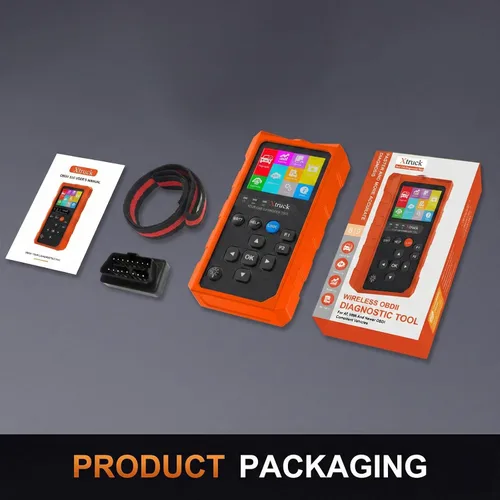 Miniatura 9 de Herramienta de diagnóstico del escáner inalámbrico OBD2, lector de código de coche 96000+ Escáner DTC con reinicio para iOS y Android, modo 6, modo