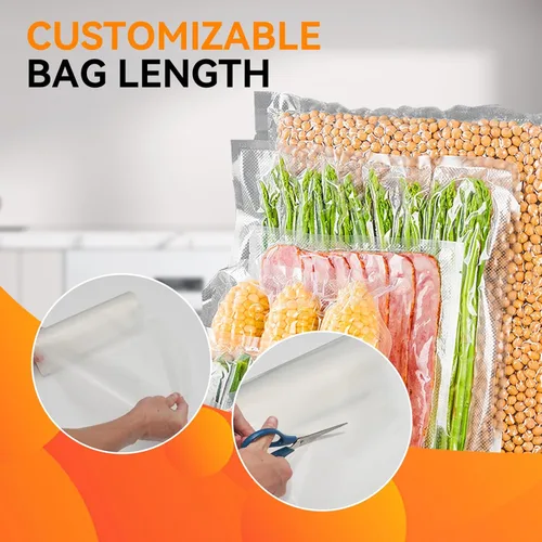 Miniatura 7 de Wevac - Paquete de 6 rollos de 11 pulgadas x 16 pies y 8 pulgadas x 16 pies, bolsas selladoras al vacío para Food Saver, Weston, grado comercial